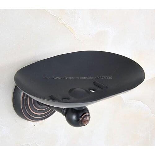 Soap Dishes Oil Rubbed Bronze Wall Mounted Soap Holder Antique Brass Soap Dish for WC Bathroom Accessories Bath Products Nba916