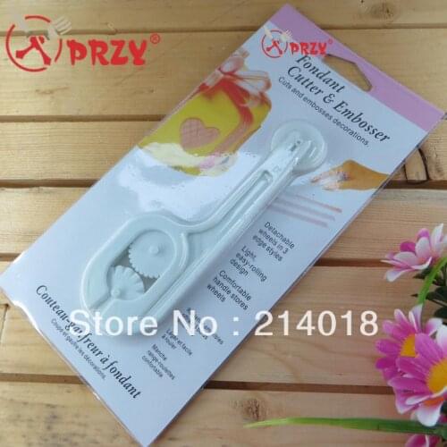 Fondant Cake Decorating Sugar Craft Making Wheel Embosser Cutter Tool Set (fo-013)