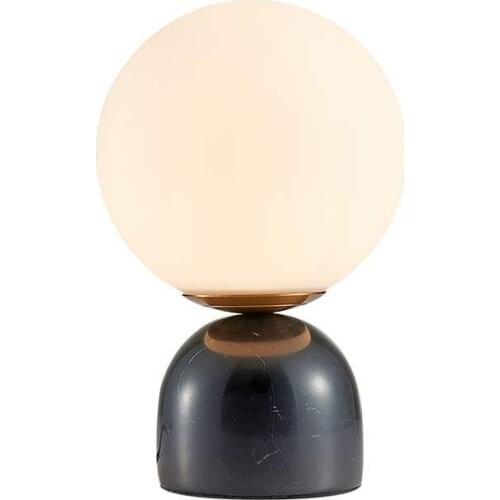 Marble Desk Lamp Northern Europe Modern Concise A Living Room Bedroom Bedside Study Glass Decoration Lamps And Lanterns