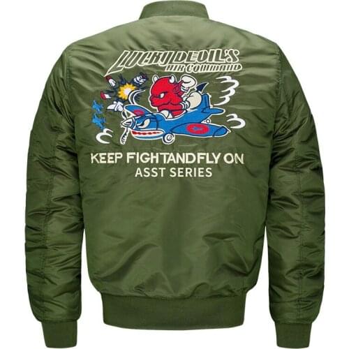 2021 New Spring and autumn mens jacket Japanese pilot jacket Baseball Shirt Mens air force youth jacket