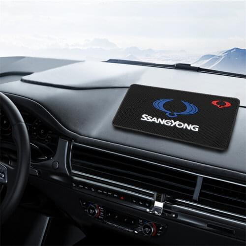 Excellent Car-Styling Anti-Slip Mat Interior Accessories Case For Ssangyong Kyron Rexton Korando Actyon Car Styling Non-Slip Mat