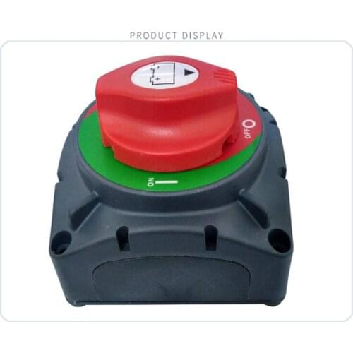 Disconnect Isolator Master Switch 12-48V 2500A Battery Power Cut Off Kill Switch Fit for Car/Vehicle/RV/Boat/Marine