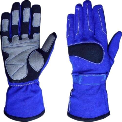 Professional GO Karting Training Gloves Automobile Motorcycle Driver Glove Warm Windproof Non-sli Moto Car Kart Protective Glove