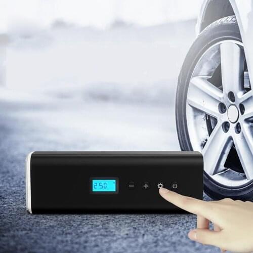 Portable Auto Air Tire Pump Smart Tyre Electric Inflator Air Compressor