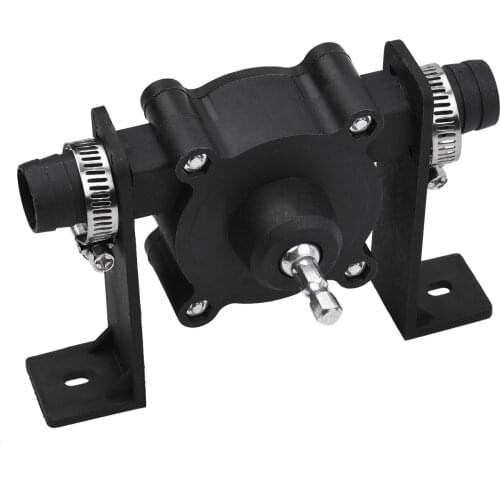 Portable Drill Pump Self Priming Oil Fluid Water Transfer Pump Emergency Bilge Pump Watering Fish Tank Pump for All Drills Fluid