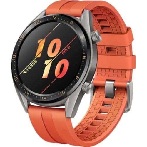 For Huawei Watch GT2 / GT Smart Watch Bands Silicone Sports Wrist Strap For Honor Watch Magic 2 22mm Bracelet Accessories