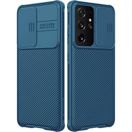 Luxury Silicon Cover for Samsung Galaxy S21 Ultra Case with Slide Camera Protective Slim Cover for Samsung S21 Plus Case