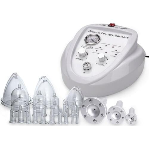 Breast Vacuum Massage Therapy Machine Enlargement Pump Lifting Breast Enhancer Massager Cup And Body Shaping Beauty Device