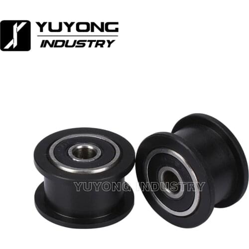 High precision CNC Delrin smooth Openbuilds Plastic POM Idler Pulley Wheel Assy for v-slot rail 3D printer parts