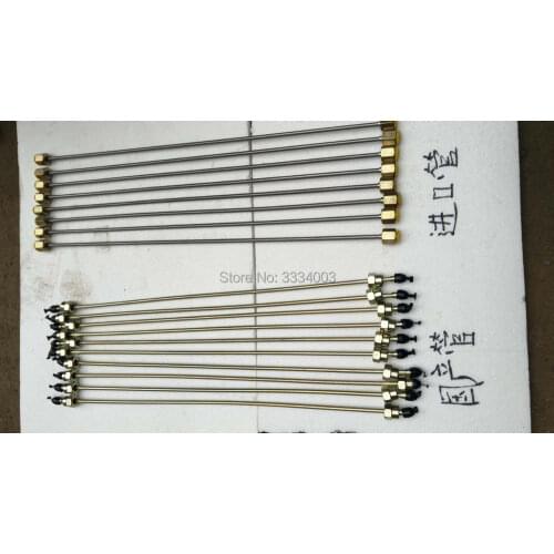 High precision welding head 6x2mm 60CM 80CM high pressure diesel tube pipe for diesel pump test bench, diesel test bench part