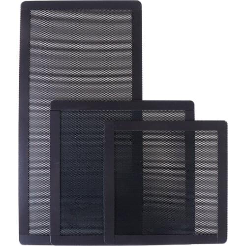 12x12 14x14 12x24cm Computer PC Case Cooling Fan Magnetic Dust Filter Mesh Net Cover Computer Guard PVC Cooling Fan Antidust Net