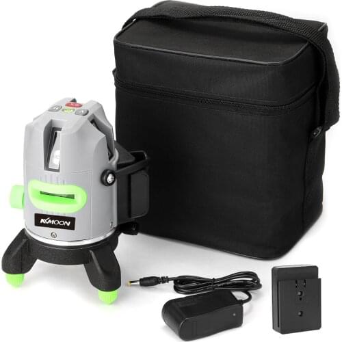 3° Automatic Self-leveling 5 Lines Laser Level Measurement Tool with Vertical Horitical Oblique Straight Line