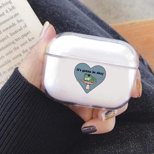 It’s Gonna Be Okay Frog TPU Cover Case For AirPods Pro Case Bluetooth Case For Airpod 3 Earphone Accessories Skin
