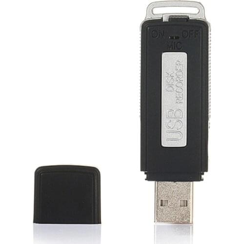 8GB Rechargeable Mini USB Flash Drive Recording Dictaphone 70Hr Digital Audio Voice Recorder Portable