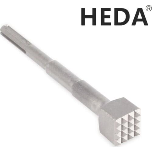 HEDA 285mm SDS MAX Shank 16Teeth Chrome Vanadium Steel Crushed Ice Electric Hammer Chisel Remove Putty Power Tools