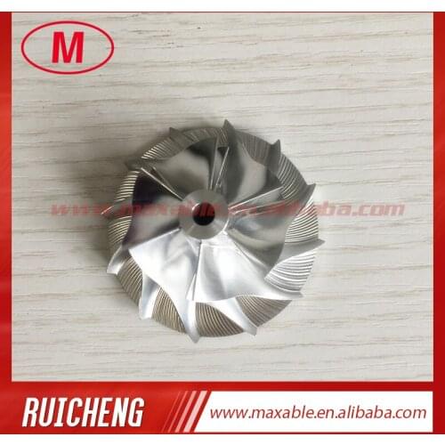 K04 34.53/50.96mm 6+6 blades 5304-123-2032 Turbo Billet/milling/aluminum 2618 compressor wheel for 5303-970-0048 53039700048