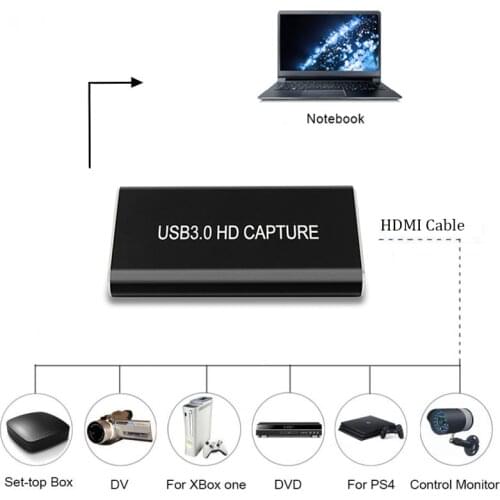 HDMI Video Capture Card USB 3.0 for Notebook Windows/Linux/Mac HDMI to USB 3.0 Capture