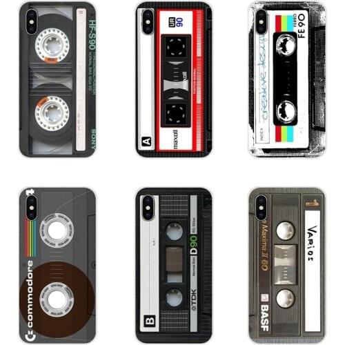 Classical Old Cassette tape For Samsung Galaxy A3 A5 A7 A9 A8 Star A6 Plus 2018 2015 2016 2017 Accessories Phone Cases Covers