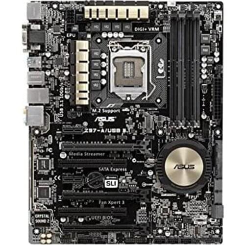 Z97-A/USB3.1 For ASUS intel Z97 Socket LGA 1150 Desktop Motherboard DDR3 SATA3 USB3.0 3×PCI-E X16 Original Used PC Motherboard
