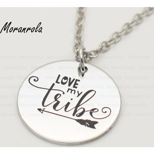 New arried "Love my tribe "Copper tribe necklace, mom necklace &Keychain, best friends, wedding party Jewelry