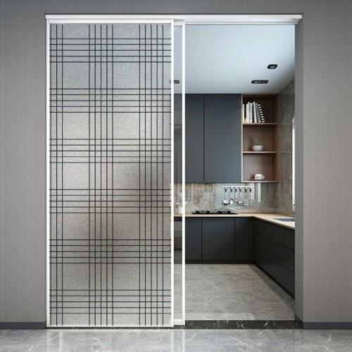 Nordic modern Custom size glass stickers Film on the window static cling Privacy kitchen Sliding Bathroom Living Room decor