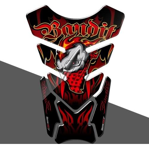 Universal 3D Motorcycle Tank Pad Gel Protector Sticker Bandit Tankpad Case for Suzuki Bandit 600 650 1200 1250 T