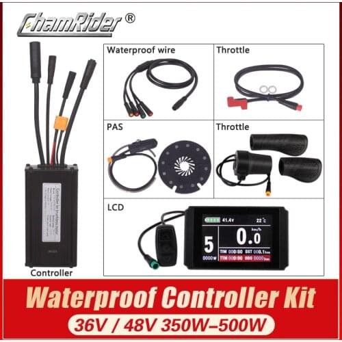 Waterproof Connector 500W 22A Controller LCD8H PAS Throttle Brake