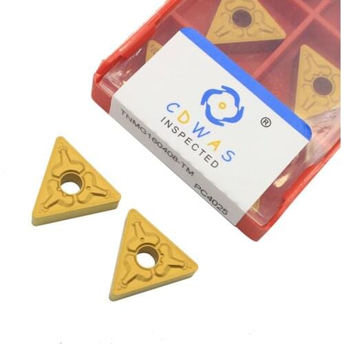 High quality TNMG160408 TM PC4025 Carbide insert milling turning tool Lathe tool Turning insert for machining steel parts