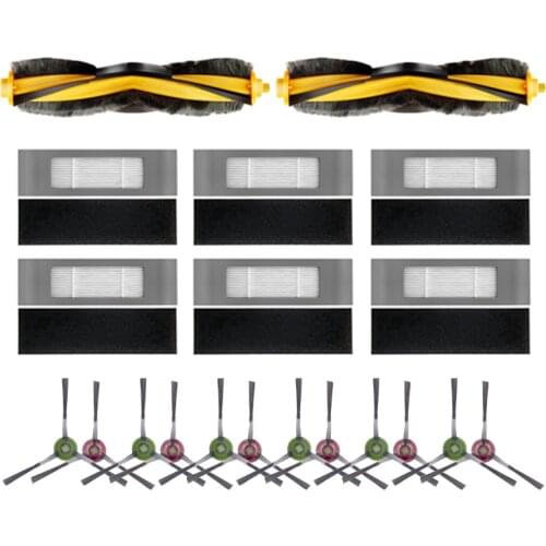 For ECOVACS DEEBOT OZMO T8 Robot Vacuum Cleaner Parts Main Brush Side Brush Hepa Filter Replaceable Accessory