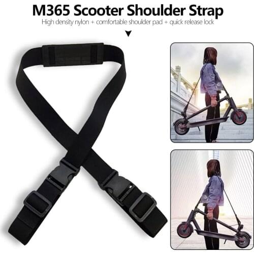 1PC Adjustable Non-Slip Shoulder Strap Belt Carrying Strap for Xiaomi M365 Electric Scooter Ninebot ES1 ES2ShoulderHandStrapBelt