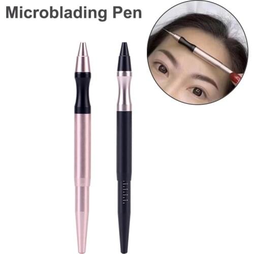 1pc Microblading Manual Tattoo Pen Permanent Makeup Supplies Professional Eyebrow Tattoo Tools Eyebrow Microblading Tools