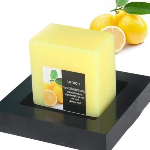 100g Handmade Lemon Soap Cleaner Removal Pores Acne Care Body Tools Treatment Body Product Tools Moisturizing Whitening Sho W3W6