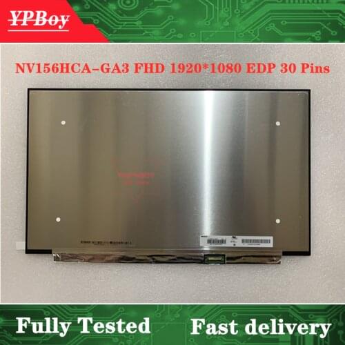 15.6" N156HCA-GA3 Rev C1 Laptop Matrix IPS LED LCD Display Screen N156HCA GA3 EDP 30 pins FHD 1920*1080