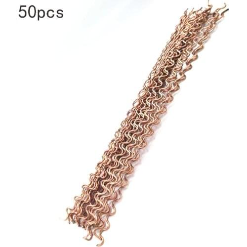 50pcs/spot welding electrodes wave wires spotter consumable for car body repair dent puller
