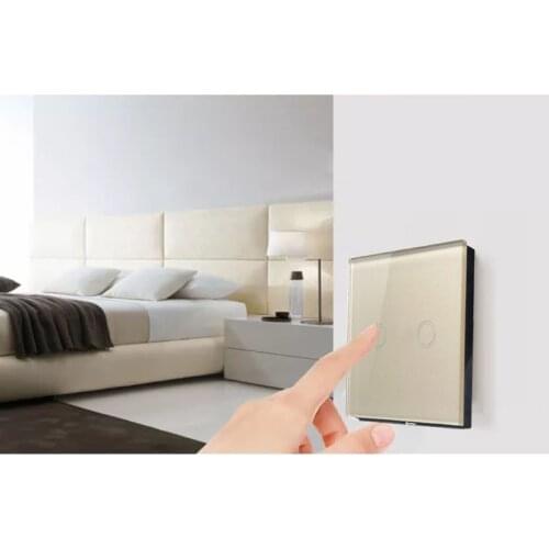 86 type radio frequency 433 Remote Control Wall Touch Switch,Smart Home Wireless Remote Control Light Switch 649E