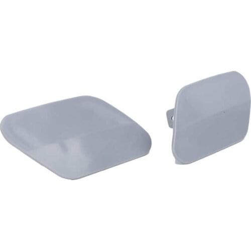 Car Accessories Plastic/rubber product maintenance Pair Headlight Washer Nozzle Cover 20998581 Replacement for Vauxhall Opel