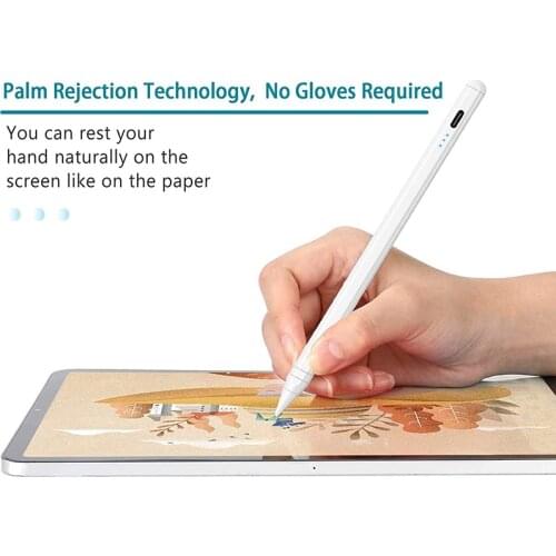 For iPad 2018& newer version iPad Pro 11 inch/iPad Pro12.9 inch lapiz tactil para tablet caneta touch For apple pencil Exclusive