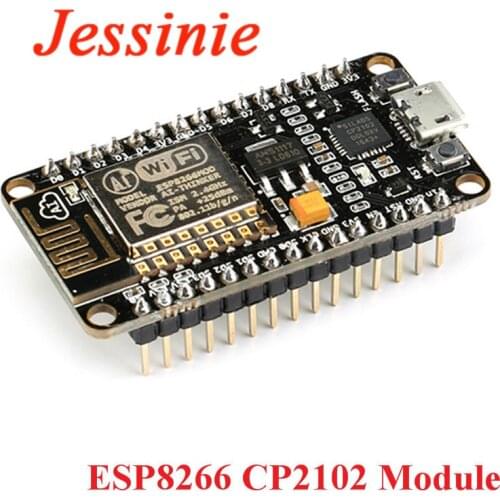 ESP8266 CP2102 ESP-12E Wireless WIFI Module NodeMcu Lua WiFi Development Board Based with PCB Antenna USB Port IOT