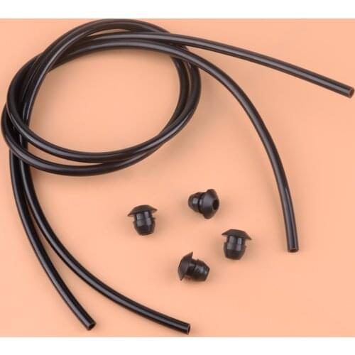LETAOSK 6pcs Fuel Line Tank Grommet Kit Fit For Stihl FC85 FH75 FS36 FS40 FS44 FS48 FS52 FS56 Trimmer
