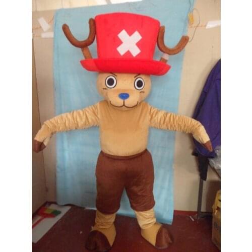 Chopper Mascot Costume Hot Cartoon Character Tony Chopper Mascotte Fancy Dress Custom Cosplay Theme Mascotte Carnival Costume