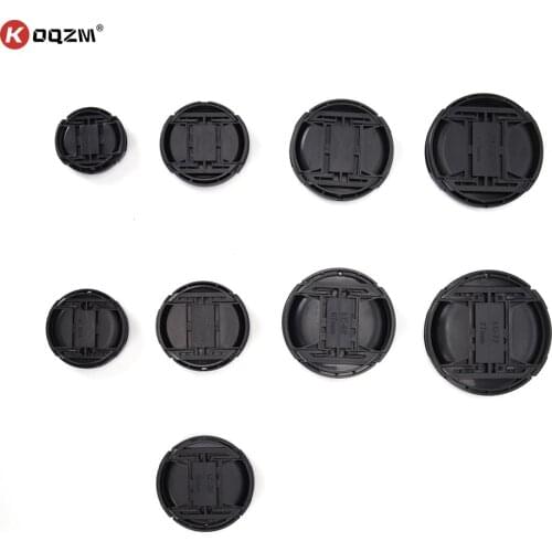 Protective Professional Lens Cap For Canon/Nikon/Pentax/Sony ABS Dust-proof Camera Lens Protector Cover With Anti-lost Rope