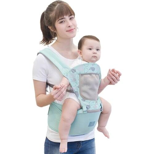 Newborn Baby Carrier Kangaroo Toddler Baby Sling Wrap Infant Hipseat Portable Breathable Adjustable Hip Seat 0-36 Monthes