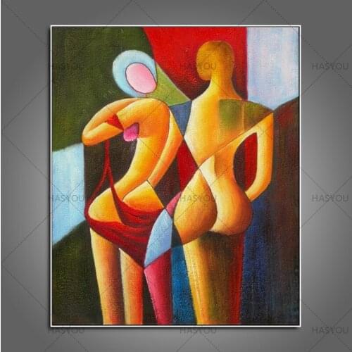 Sexy naked girl Hand Painted Oil Paintng Modern Abstract Wall Art Picture Still Life For Living Room Home Decoration Artwork