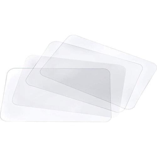 Transparent Placemat Washable Placemat for Heat-Resistant Non-Slip Kitchen Placemat Table (8 Pcs)