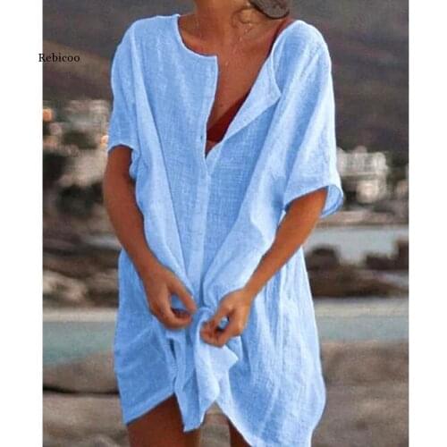 Rebicoo Women's Oversized Shirts