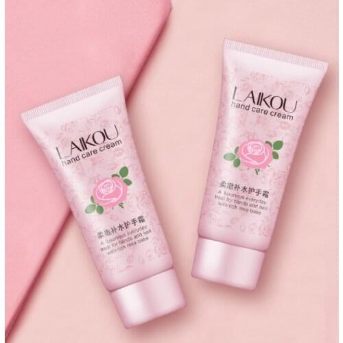 Rose Essence Oil Hand Cream Hand Care Moisturizing Anti Crack Aging Anti Wrinkle Skin Care Rose Base Feet Care Cream