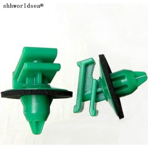 Shhworldsea car clip rocker panel fender clip for nissan 76882-1KA1A