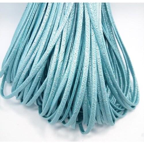 Free Shipping 20m 5.0mm PU leather Cord Beading Wire Handcraft Accessories for bracelet necklace fashion jewelry DIY