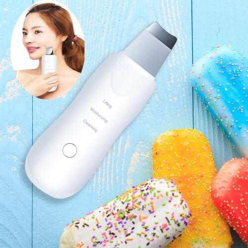 Face Cleaning Skin Scrubber Vibration Remove Dirt Blackhead Reduce Wrinkles and Spot Facial Lifting Tool Beauty Instrument