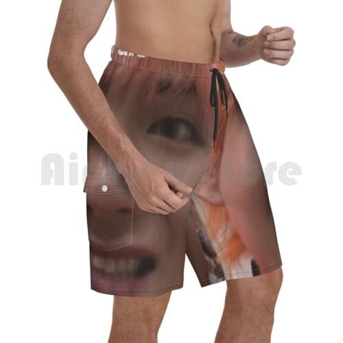 Tae Meme Beach Shorts Men Beach Pants Swim Trunks Boys Kpop Jimin Jin Jungkook Rm Namjoon Suga Yoongi Hoseok Jhope